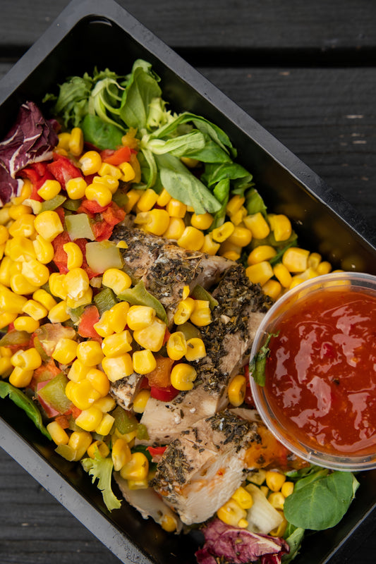 19. Chicken Salad, Sweet Chilli Sauce