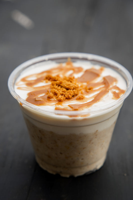 5. Biscoff Overnight Oats