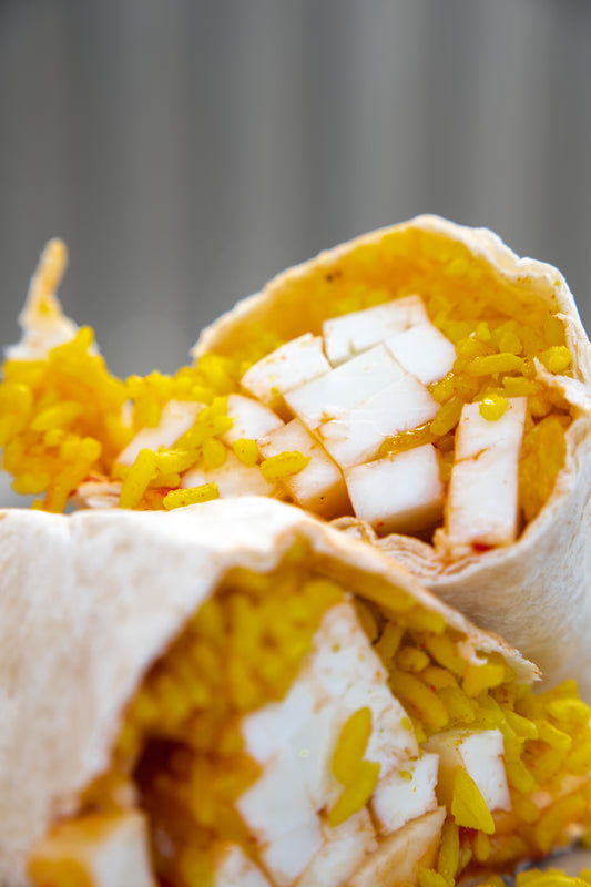 9. Halloumi Burrito