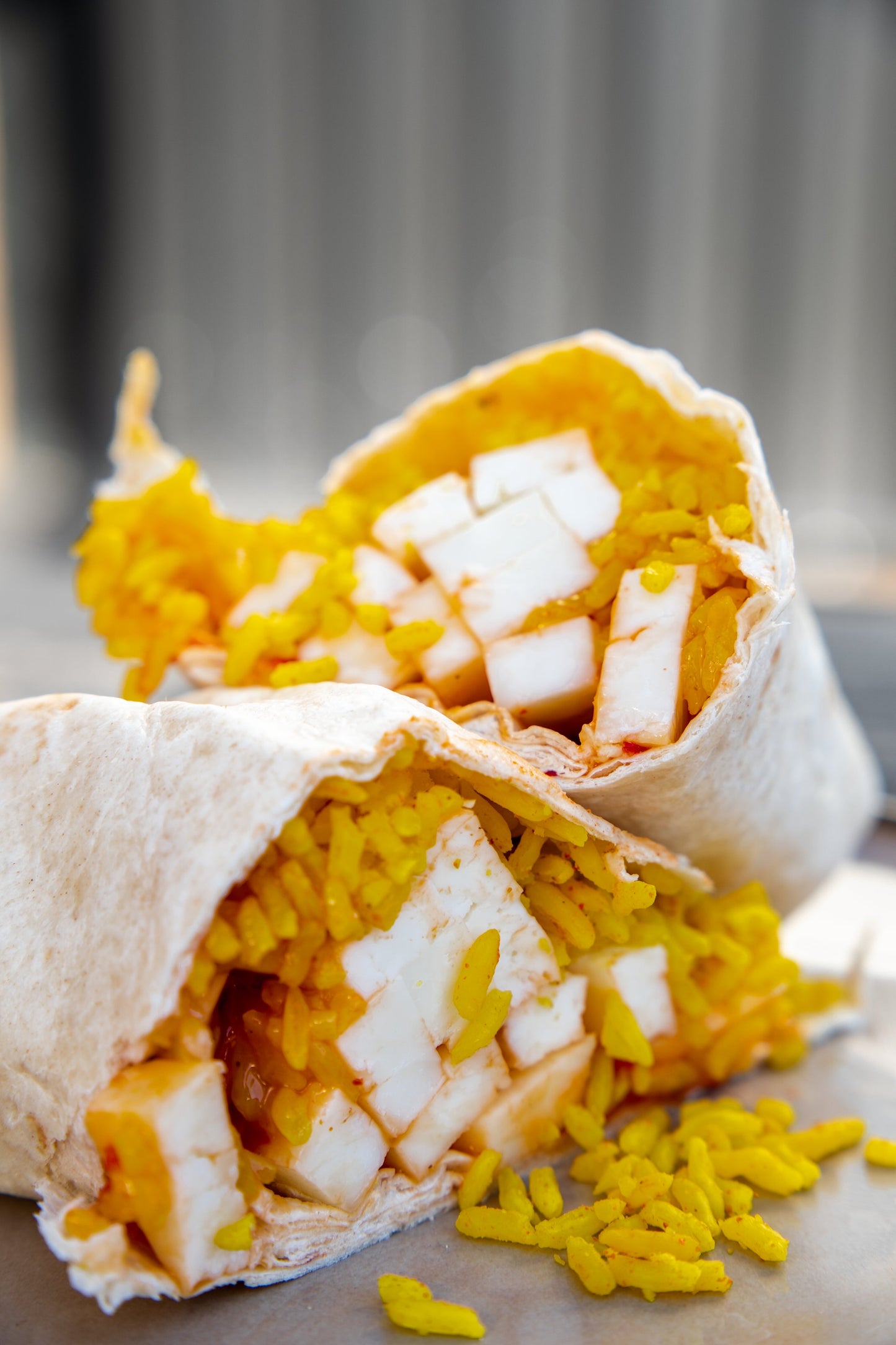 8. Halloumi Burrito