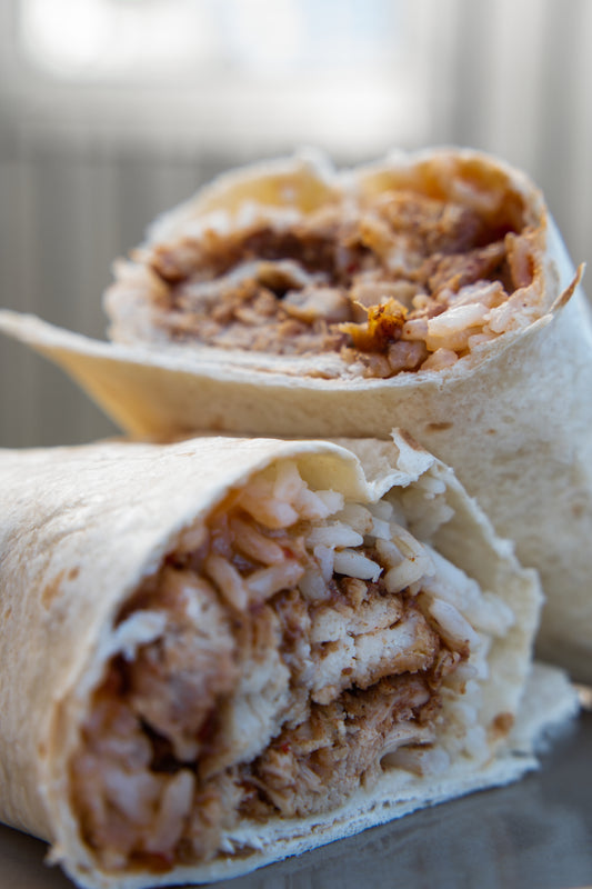 7. Jerk Chicken Burrito