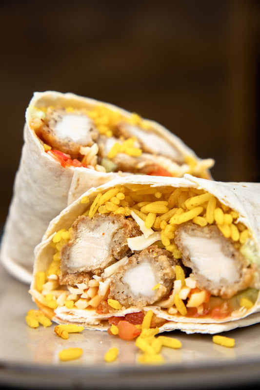 8. Southern Fried Chicken Wrap