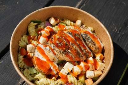 Pesto Pasta Chicken Salad