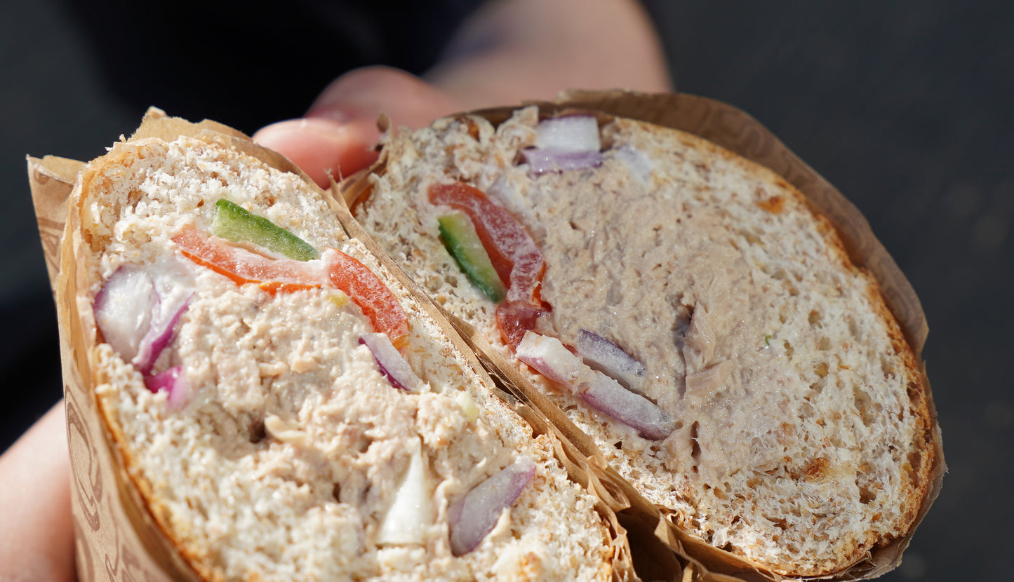 Tuna Mayo Salad Sandwich