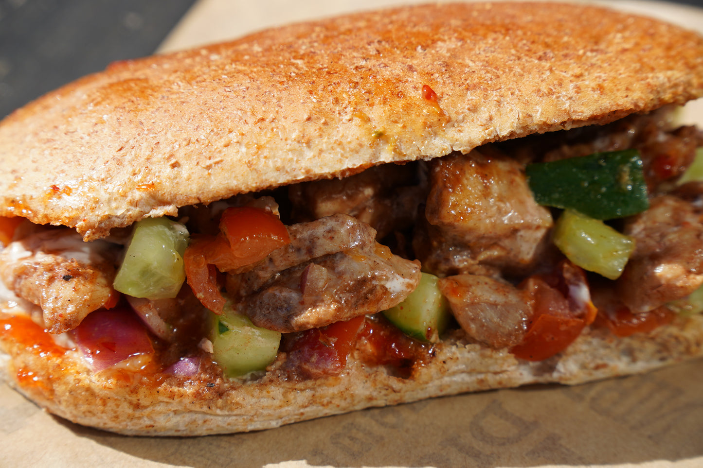 Jerk Chicken Salad Sandwich