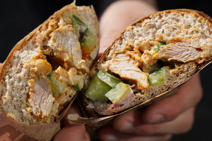 Chicken Tikka Salad Sandwich