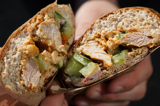 Chicken Tikka Salad Sandwich