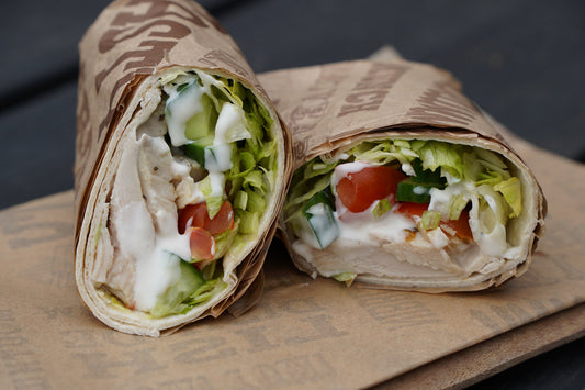 Chicken Ceasar Salad Wrap