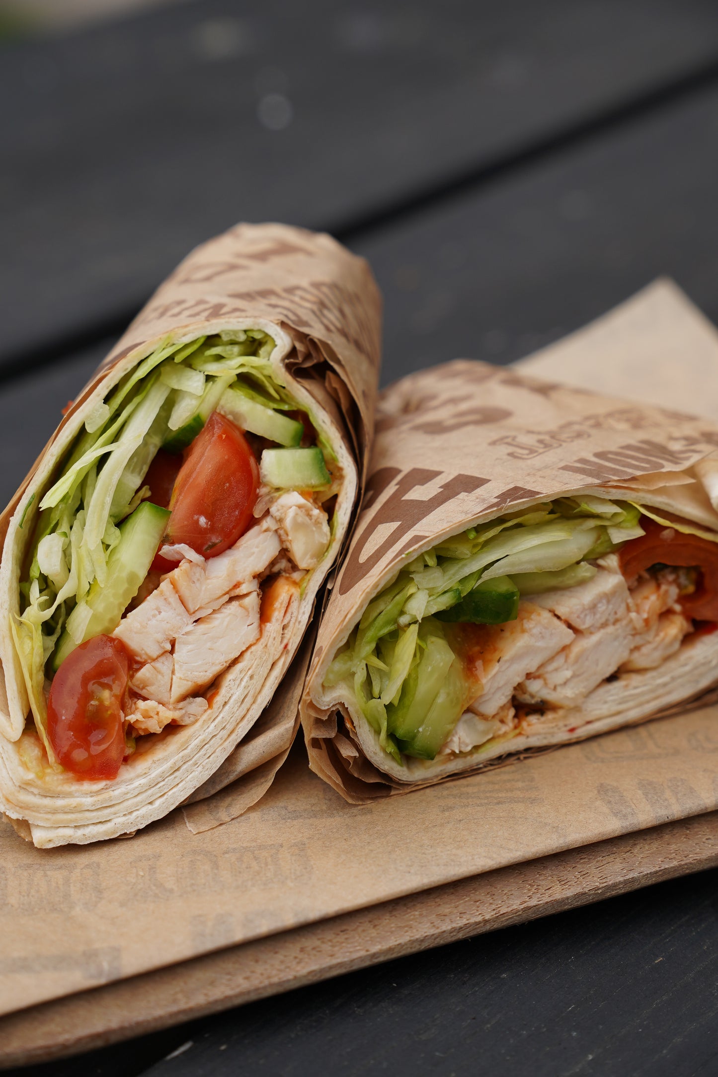 Sweet Chilli Chicken Salad Wrap