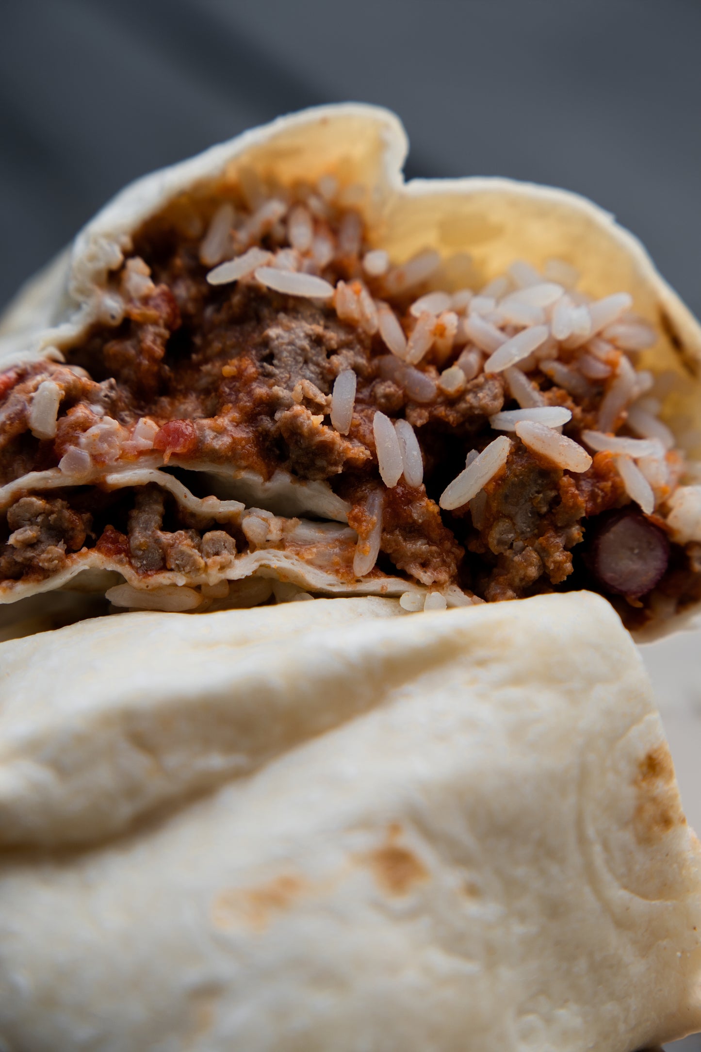 1. Beef Chilli Burrito