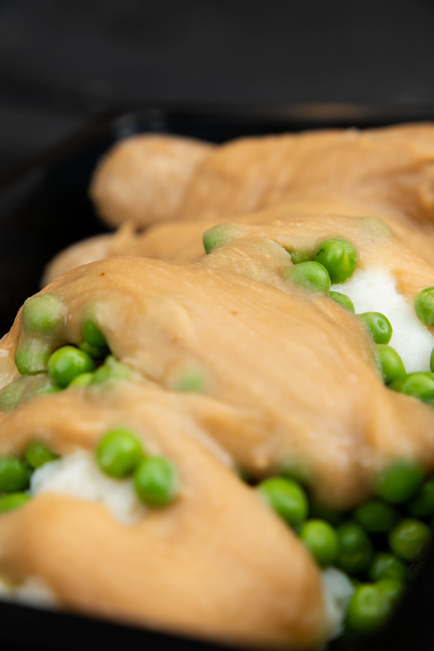 6. Classic Bangers & Mash, Garden Peas, Gravy