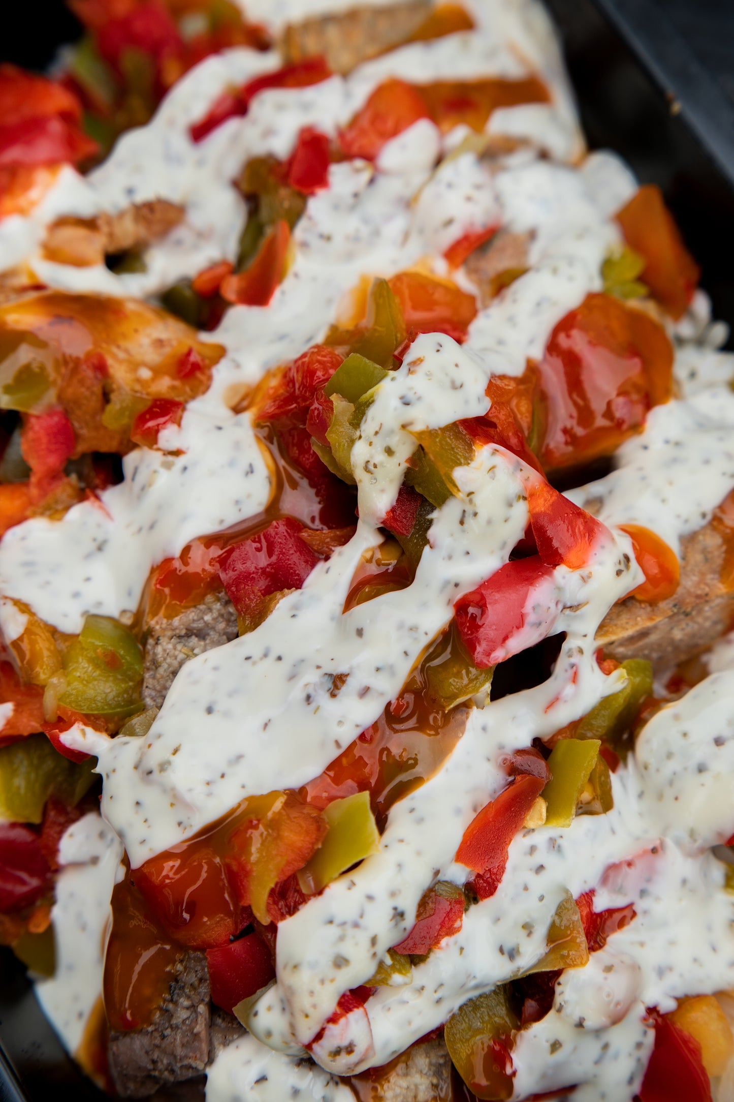 5. Royal Mixed Grill - Kofta, Steak, Jerk Chicken, Basmati Rice, Peppers, Sweet Chilli & Tzatziki Sauce