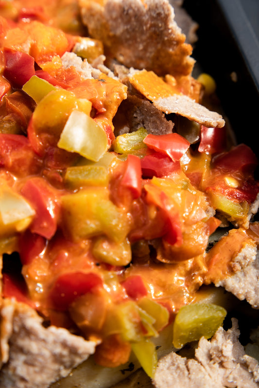 15. Doner, White Potato, Mixed Peppers, Piri Piri Sauce