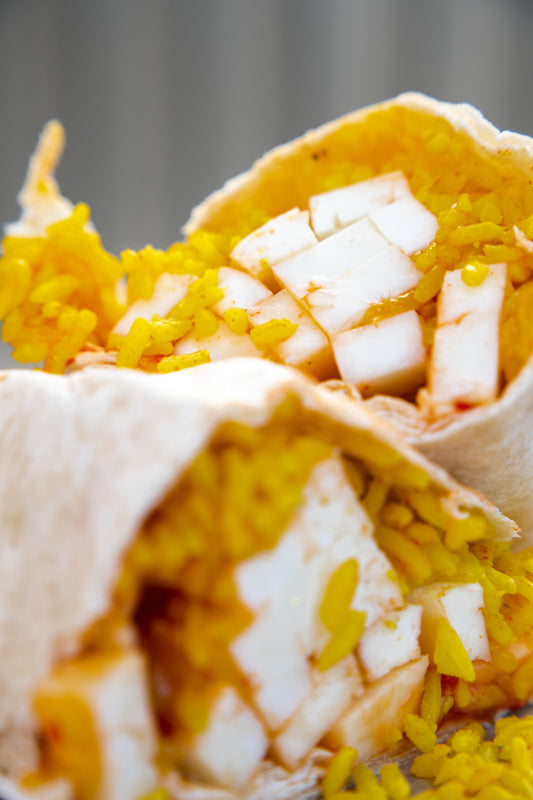 9. Halloumi Burrito