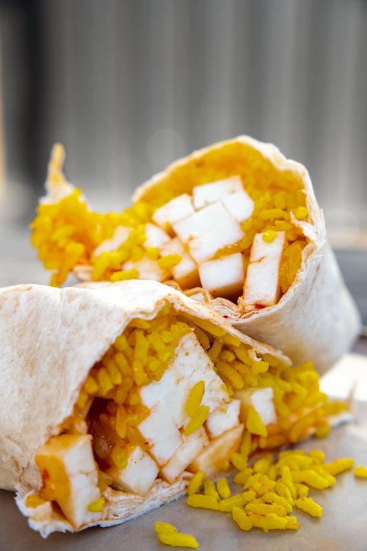 5. Halloumi Burrito
